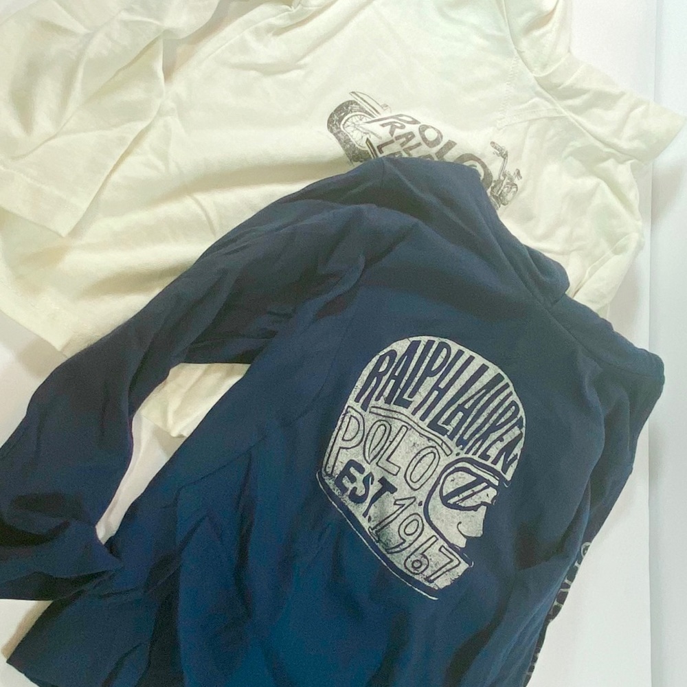 Polo Ralph Lauren Hooded graphic tees
